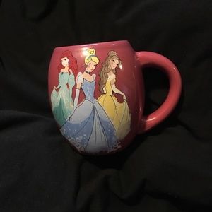 Disney Princesses, Ariel, Cinderella & Belle  [18 Oz.] Oval Mug Very Good Used!